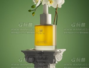 LAN时光精华渲染场景C4D工程源文件