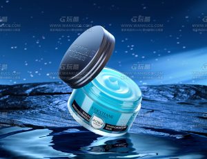 欧舒丹睡眠面膜场景C4D工程源文件