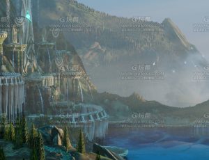 圣城奇幻空岛Blend工程源文件