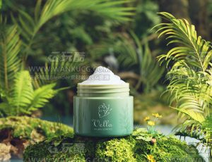 化妆品森林场景C4D工程源文件