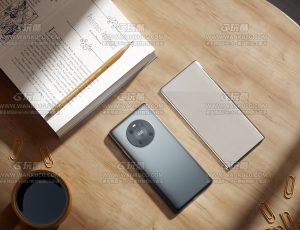 手机钢化膜场景C4D工程源文件