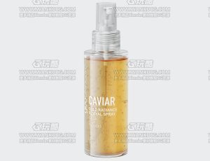 保湿舒缓喷雾场景C4D工程源文件