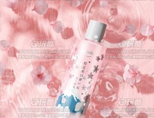 漱口水渲染场景C4D工程源文件