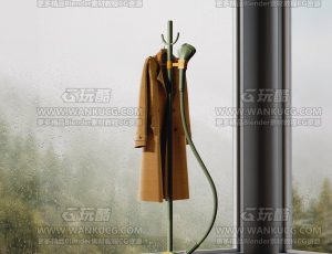 熨烫机渲染场景C4D工程源文件