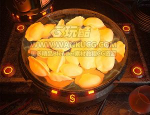 冬至VJ渲染场景C4D工程源文件