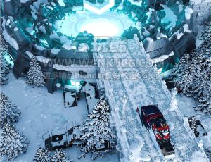 立冬VJ渲染场景C4D工程源文件