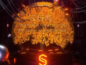 秋分VJ渲染场景C4D工程源文件