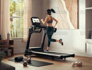 跑步机室内场景C4D工程源文件