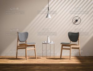 禅意小客厅渲染场景C4D工程源文件