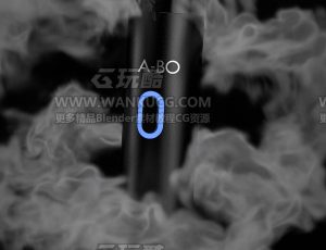 电子烟渲染场景C4D工程源文件