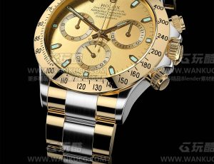 劳力士表渲染场景C4D工程源文件