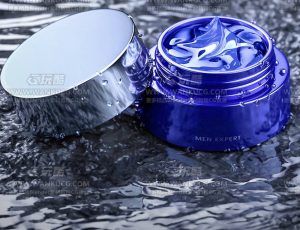 男士保湿霜渲染场景C4D工程源文件