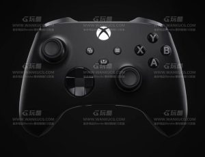 XBOX游戏手柄渲染C4D工程源文件