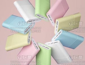 多彩充电宝渲染场景C4D工程源文件