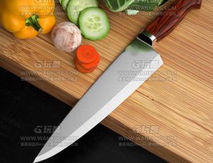 刀具蔬菜渲染场景C4D工程源文件