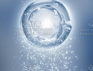 细胞精华液渲染场景C4D工程源文件