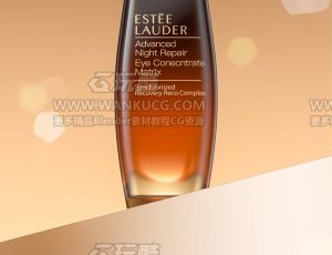 雅思兰黛小棕瓶渲染场景C4D工程源文件