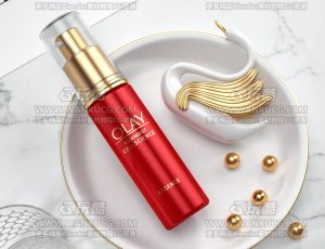 OLAY眼霜渲染场景C4D工程源文件