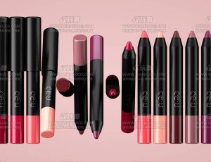 唇线笔渲染场景C4D工程源文件