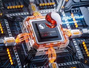 高级芯片渲染场景C4D工程源文件