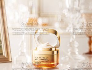 花蜜面霜渲染场景C4D工程源文件