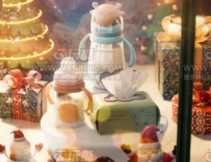 圣诞母婴渲染场景C4D工程源文件