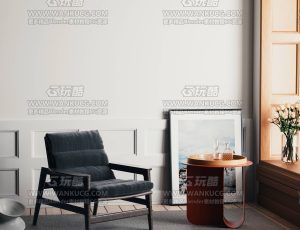 悠闲午后室内渲染场景C4D工程源文件