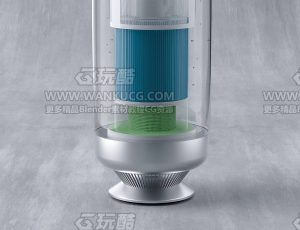 过滤系统渲染场景C4D工程源文件