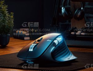 鼠标室内渲染场景C4D工程源文件