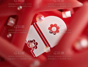 胶与静物场景C4D工程源文件