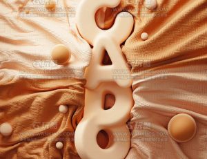 字母布料渲染场景C4D工程源文件