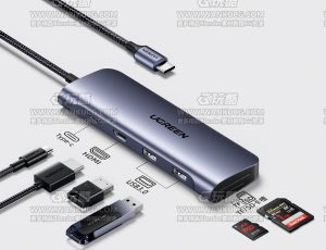 USB渲染白底场景C4D工程源文件