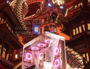 龙年主机箱渲染场景C4D工程源文件