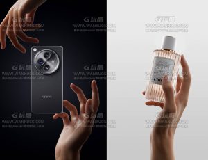 手部渲染场景C4D工程源文件