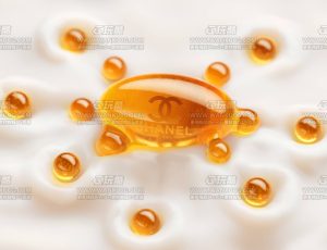 洗发水材质渲染场景C4D工程源文件