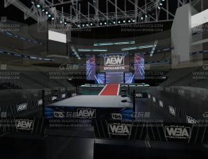 小型格斗舞台场景Blend工程源文件