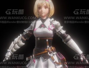 碧蓝幻想吉塔Blender模型