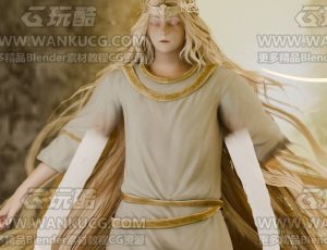 艾尔登法环米奎拉Blender模型