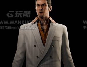 黑店老板Blender模型