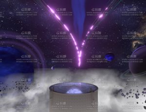 宇宙舞台场景Blend工程源文件