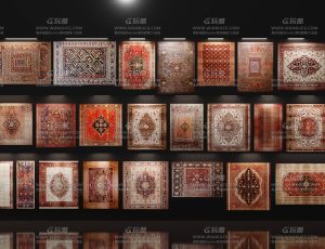 贵族地砖模型包Blend资产库