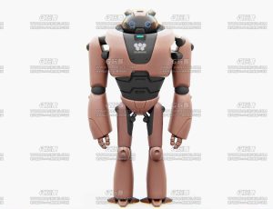 玩具机器人蒂洛Blend模型