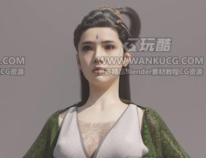 黑神话悟空蜘蛛精二姐Blend模型