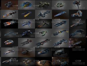 88套科幻科技驾驶载具模型包Blend资产库