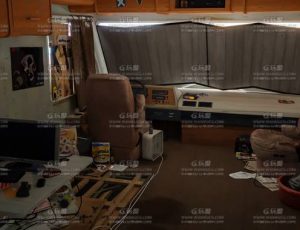 美式房车宅男风格卧室场景Blend工程源文件