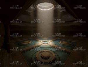 仪式空间场景Blend工程源文件