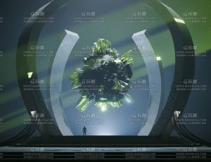 科技水晶研究场景Blend工程源文件