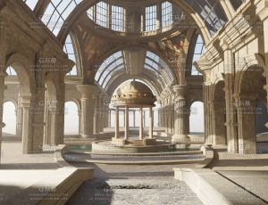 被遗弃的古城堡场景Blend工程源文件