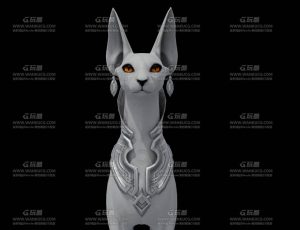 带动画的神猫Blend模型