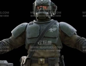 重型战锤装甲兵Blend工程源文件